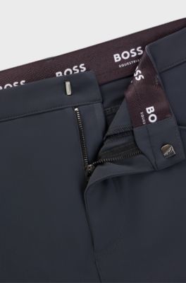 Equestrian knee-grip breeches in super-stretch material, Grey