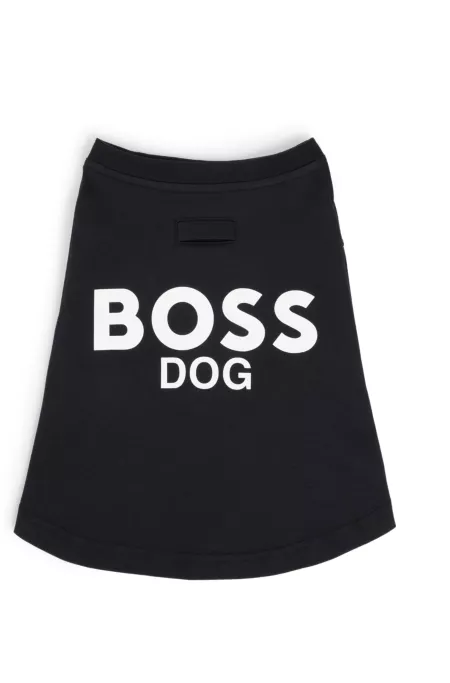 Dog T-shirt in cotton with logo print