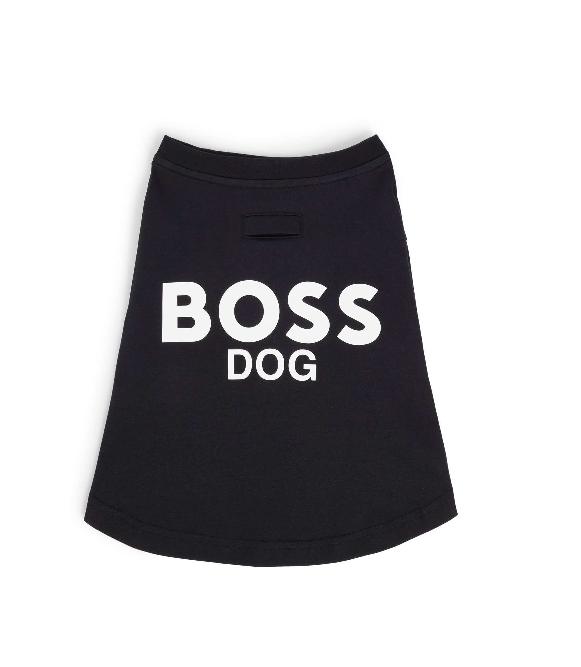 BOSS - ドッグ Tシャツ コットン ロゴプリント - ブラック