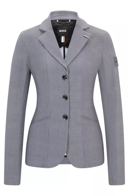 Equestrian show blazer in super-stretch material