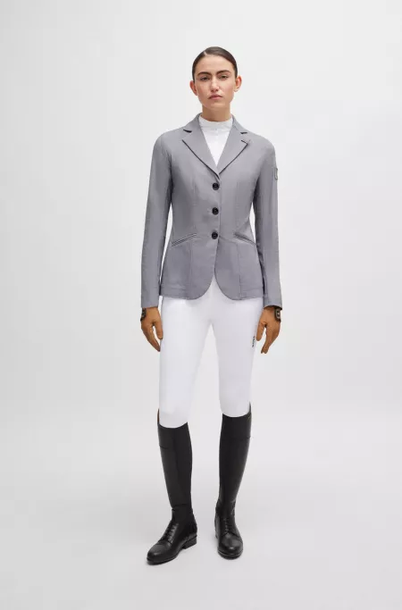 Equestrian show blazer in super-stretch material