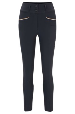 Pantalon d’équitation agrippant à taille haute