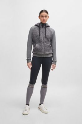 乗馬 ハイウエスト キュロット フルグリップ, グレー