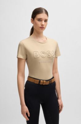 Ceinture d&rsquo;&eacute;quitation en cuir tress&eacute;, Marron