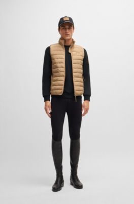 Equestrian sweater in Italian stretch cotton, Black