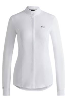 Equestrian show blouse with four-way stretch 1