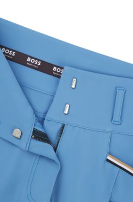 Pantalon d&rsquo;&eacute;quitation extensible agrippant au niveau des genoux, Bleu