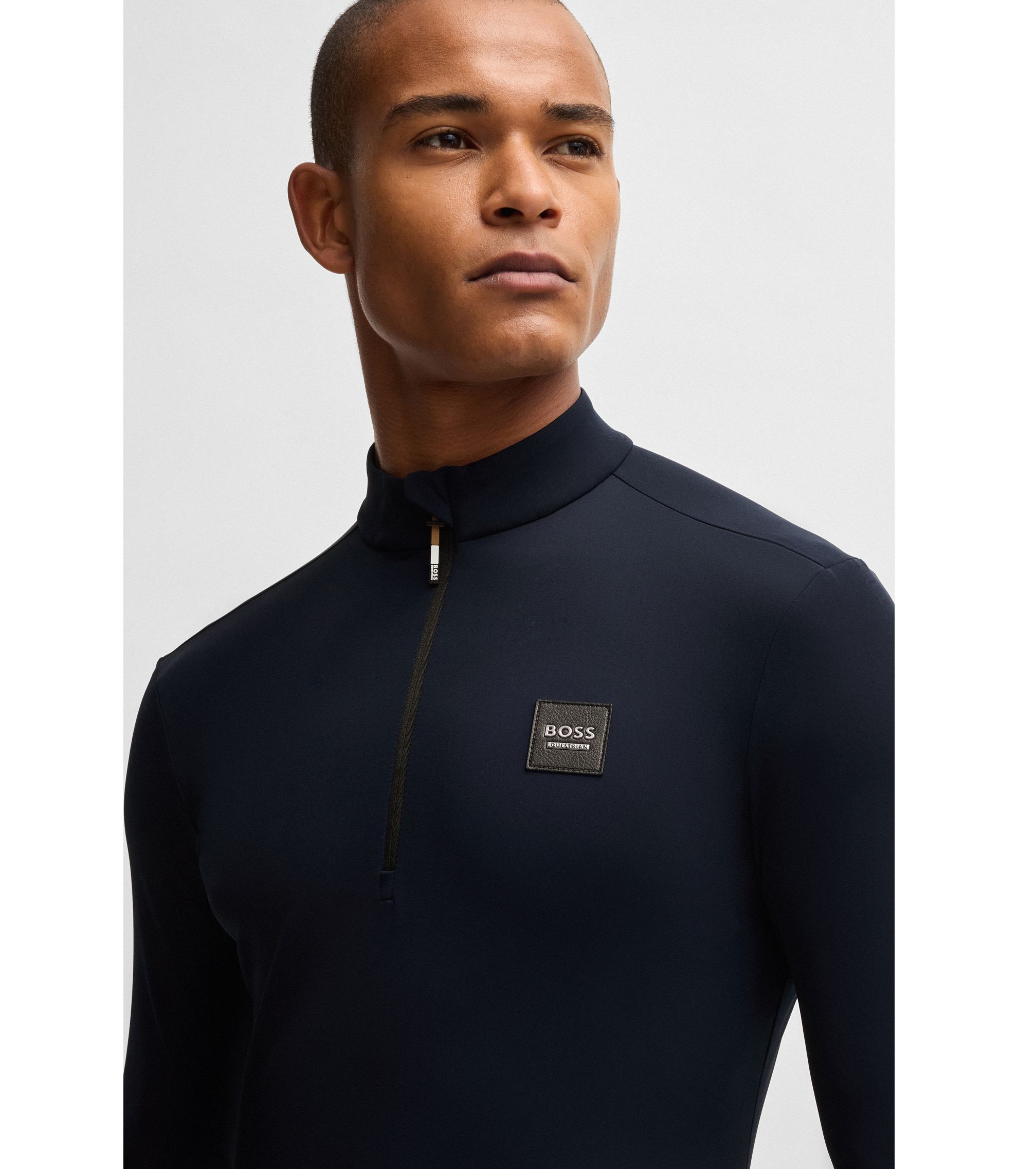 BOSS 青 ポロシャツ BOSS 紺色ポロシャツ L 中古 - メルカリ