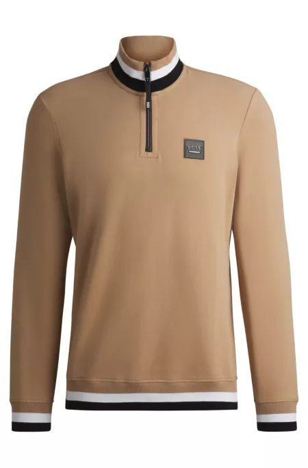 Sweat d’équitation en coton stretch style camionneur
