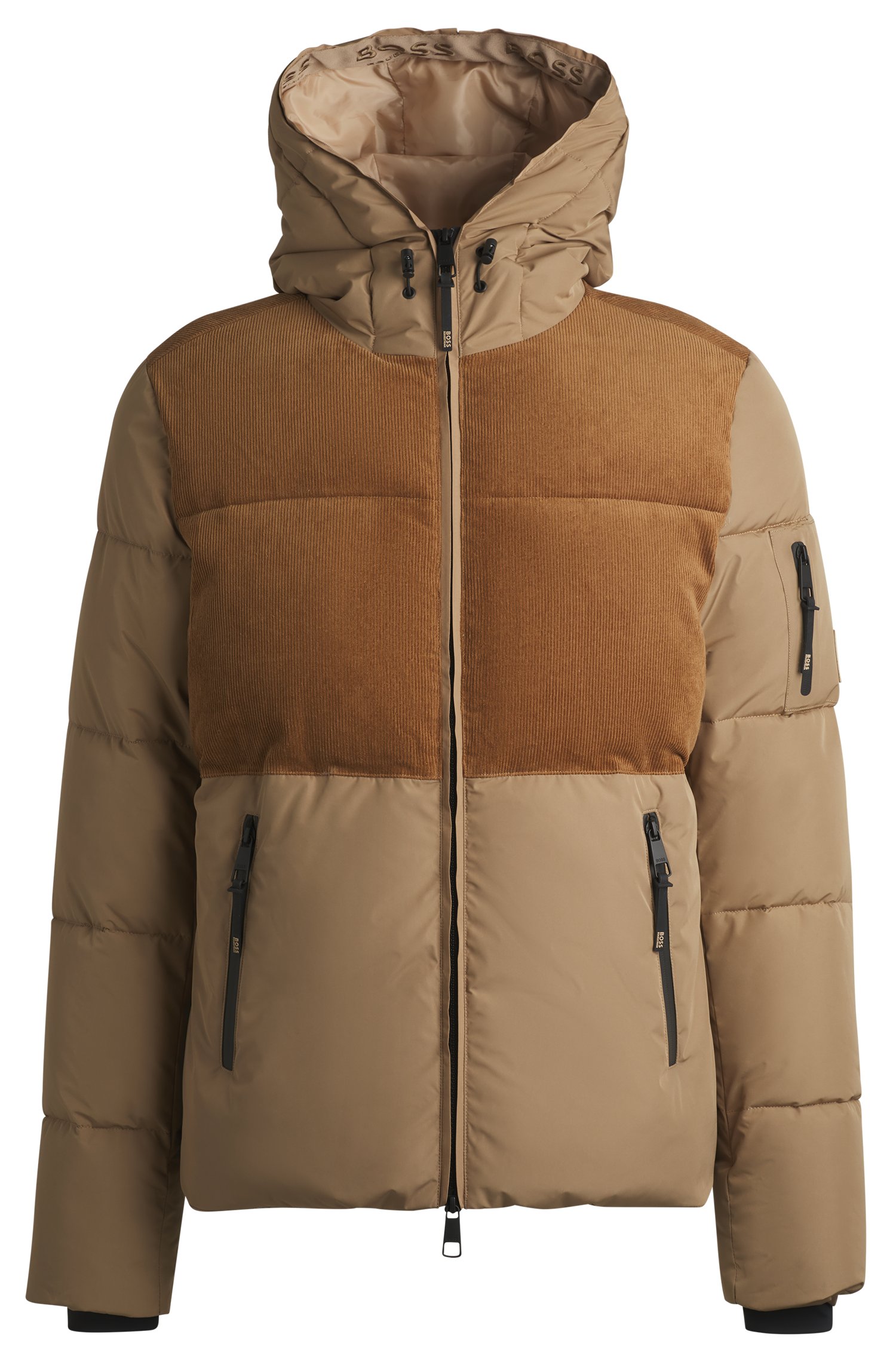 Boss Equestrian waterproof jacket with corduroy details jackor herr