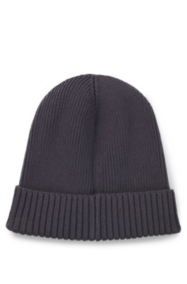 Boss Equestrian fisherman beanie hat in cotton mössor herr – bild 2