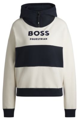 Sweat &agrave; capuche pour l&rsquo;&eacute;quitation en coton stretch italien, Fantaisie