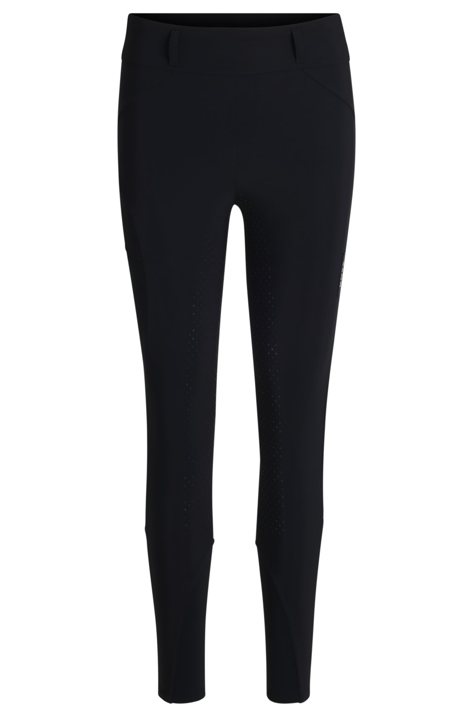 Equestrian slim-fit riding leggings with full grip
