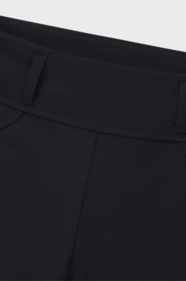 Equestrian slim-fit riding leggings with full grip, Dark Blue