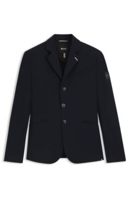 Equestrian show jacket in perforated stretch fabric 1