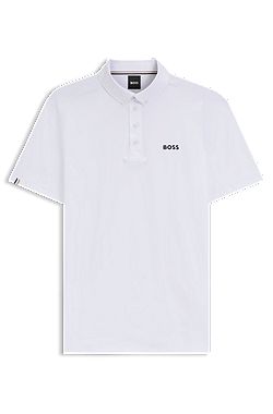Equestrian show shirt in super-stretch material