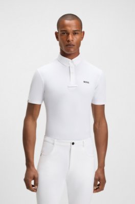 Equestrian show shirt in super-stretch material 2