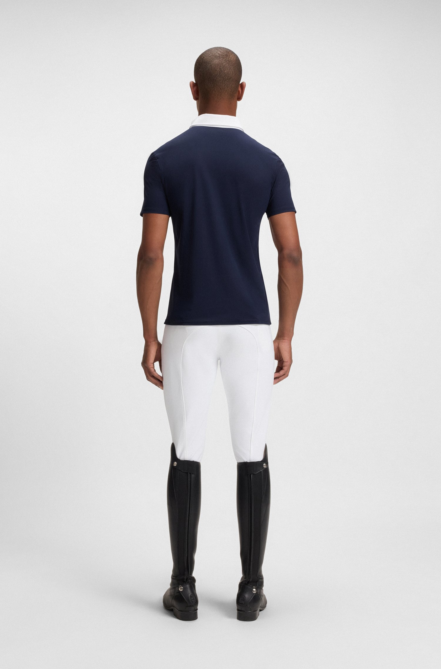 Boss Equestrian show shirt with contrast trims skjortor & blusar herr – bild 3