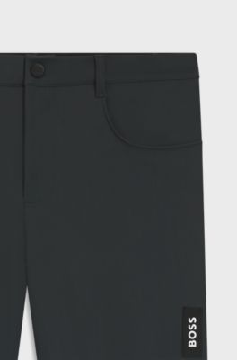 Equestrian knee-grip breeches in power-stretch fabric, Dark Green