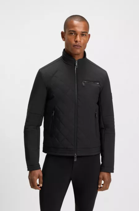 Reitsport-Steppjacke mit wasserabweisendem Finish