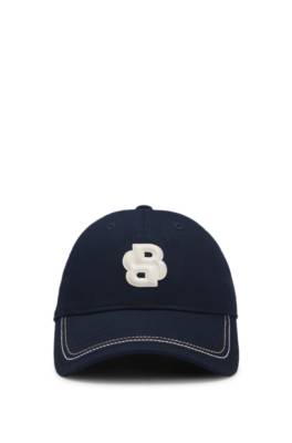 Equestrian cotton cap with Double B monogram 1