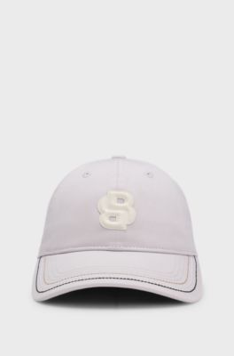 Equestrian cotton cap with Double B monogram, Light Purple