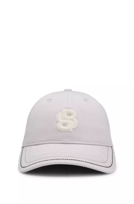 Equestrian-Cap aus Baumwolle mit Double-B-Monogramm
