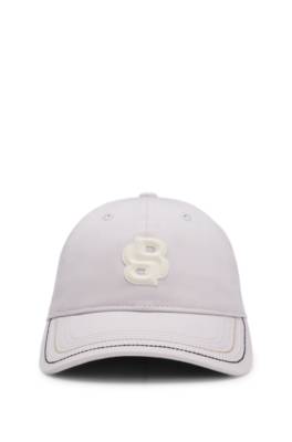 Equestrian cotton cap with Double B monogram 1