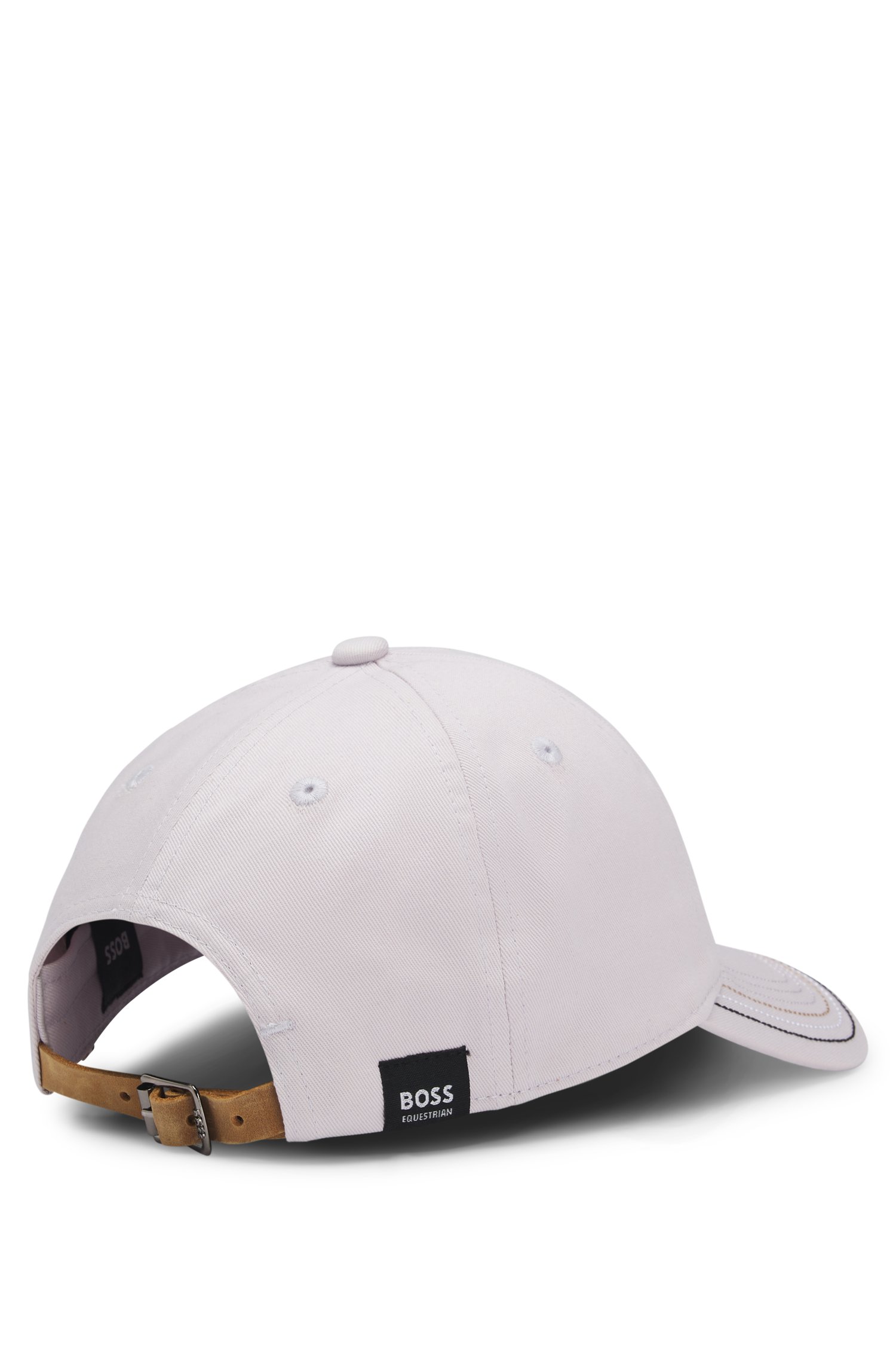 Boss Equestrian cotton cap with Double B monogram kepsar dam – bild 2