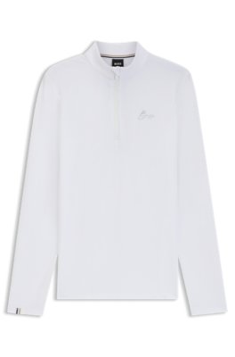 Equestrian show shirt in super-stretch material