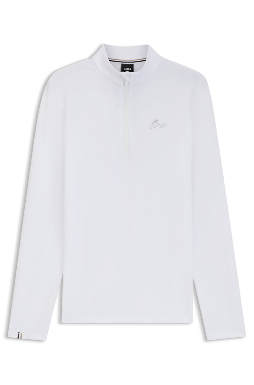 Equestrian show shirt in super-stretch material