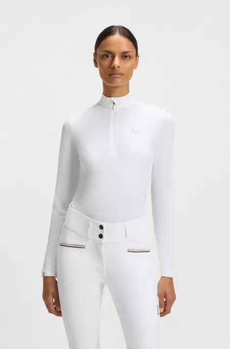 Reitsport-Turnierhemd aus Super-Stretch-Material