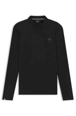 BOSS 長袖トレーニングシャツ HUGO BOSS (ヒューゴボス) BOXロゴ クルーネック ロンT 長袖 Tシャツ