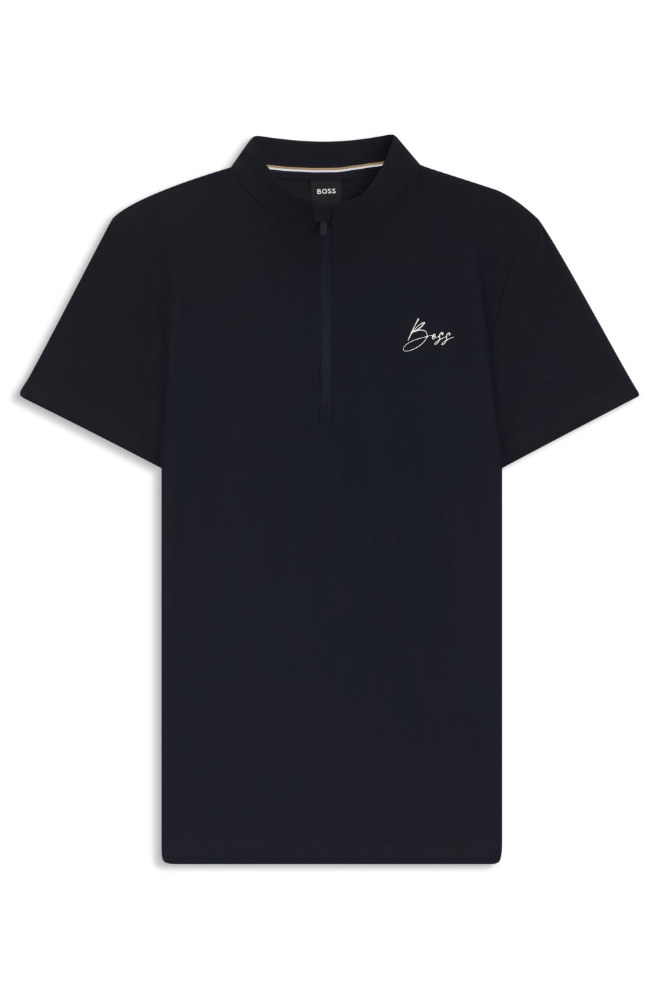 Equestrian training shirt with handwritten logo
