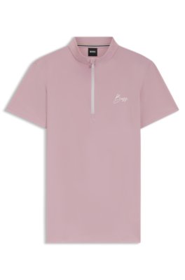 Equestrian training shirt with handwritten logo