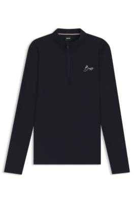 Equestrian training shirt with handwritten logo 1
