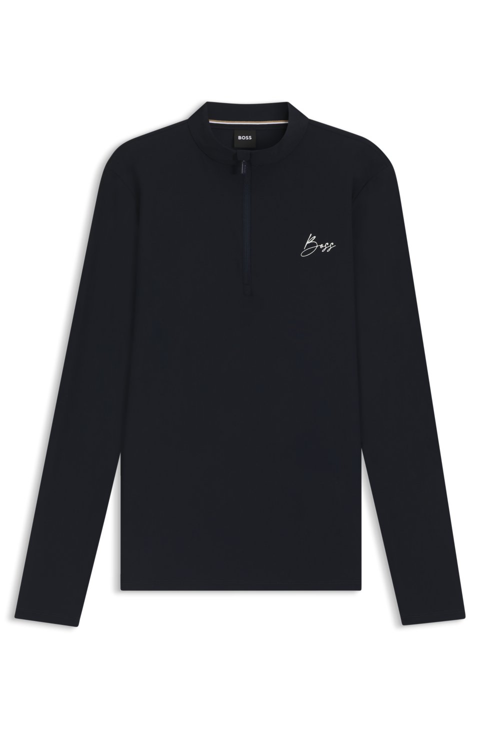 Equestrian training shirt with handwritten logo