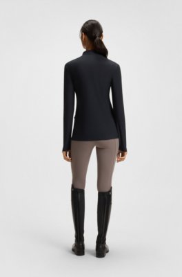 Boss Equestrian training shirt with handwritten logo långärmade tröjor dam – bild 3
