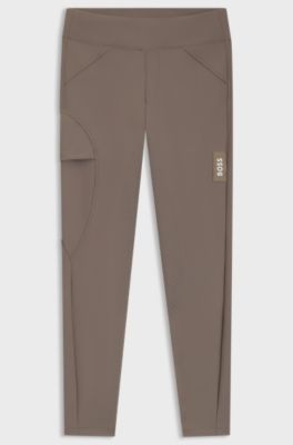 Hybrid-Reithose mit Silikonbesatz, Hellbeige