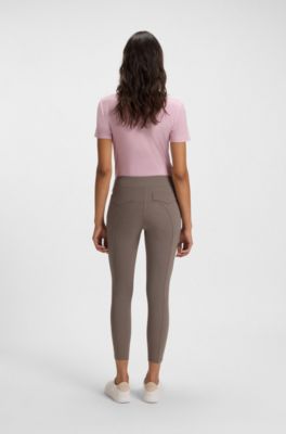 Equestrian hybrid breeches with silicone grips, Light Beige