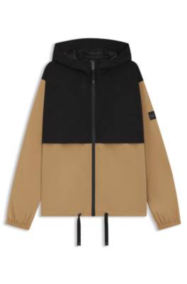Equestrian waterproof rain jacket with Double B monograms 1