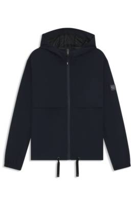 Equestrian waterproof rain jacket with Double B monograms 1