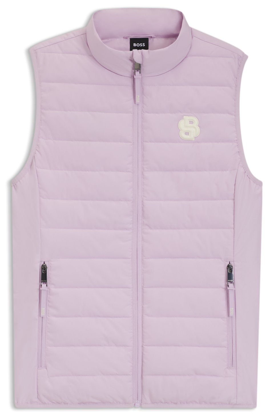 Equestrian waterproof gilet with Double B monogram