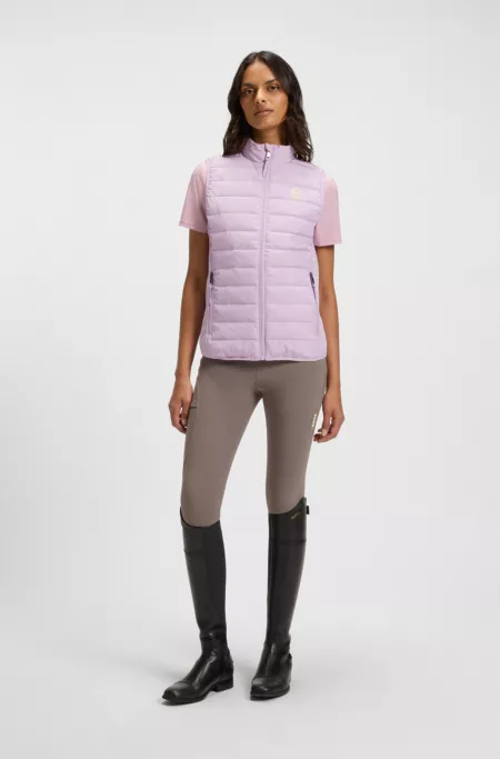 Chaleco impermeable para equitación con monograma Double B