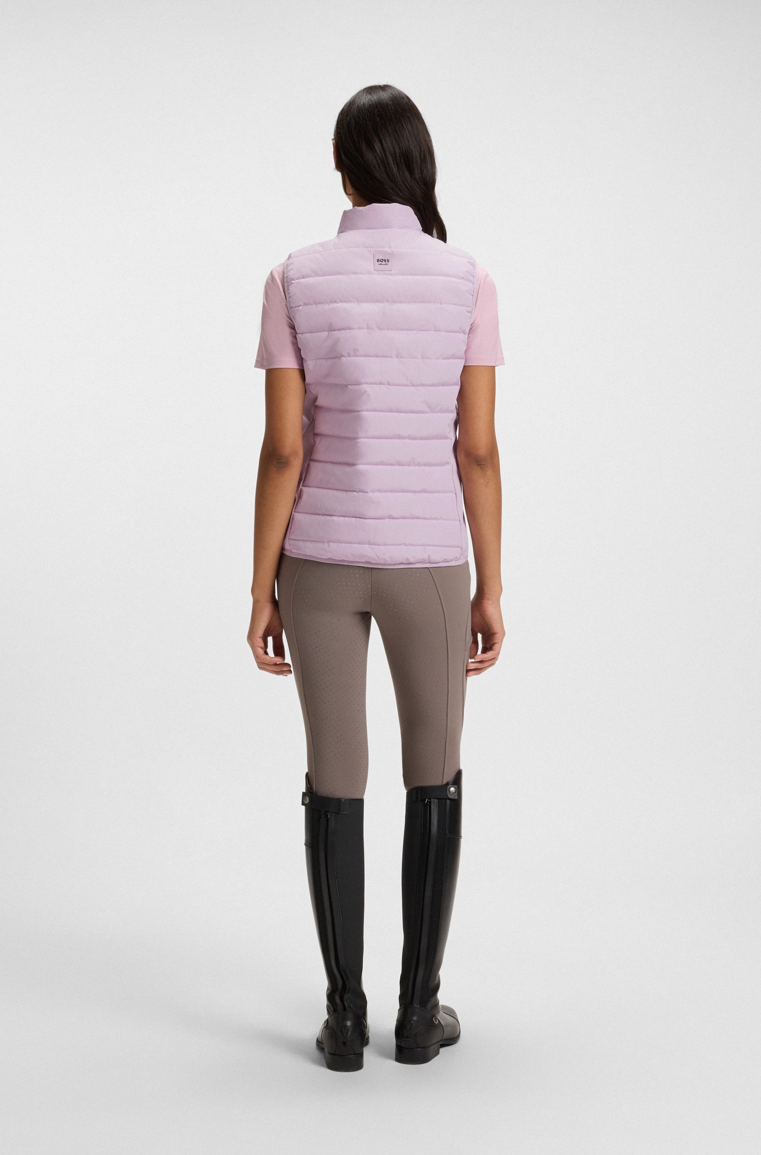 Boss Equestrian waterproof gilet with Double B monogram västar dam – bild 3