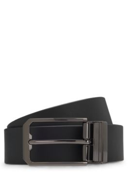 Equestrian reversible belt, Black
