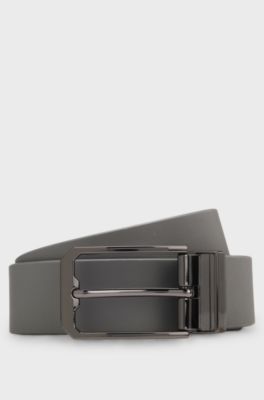 Equestrian reversible belt, Grey