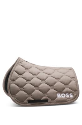 Equestrian jumping saddle pad, Brown