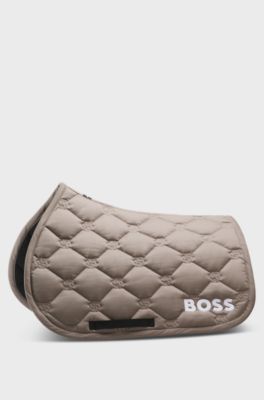 Equestrian jumping saddle pad, Brown