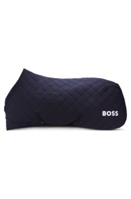 Equestrian fleece rug, Dark Blue